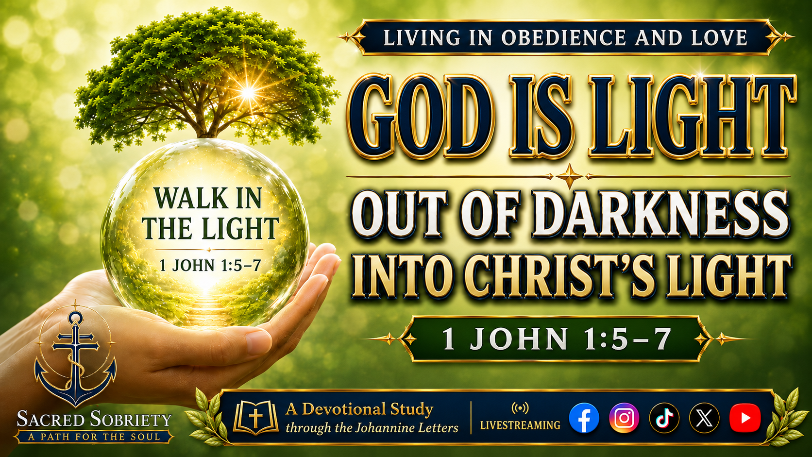 God Is Light: Walking Out of Darkness and Into the Light of Christ