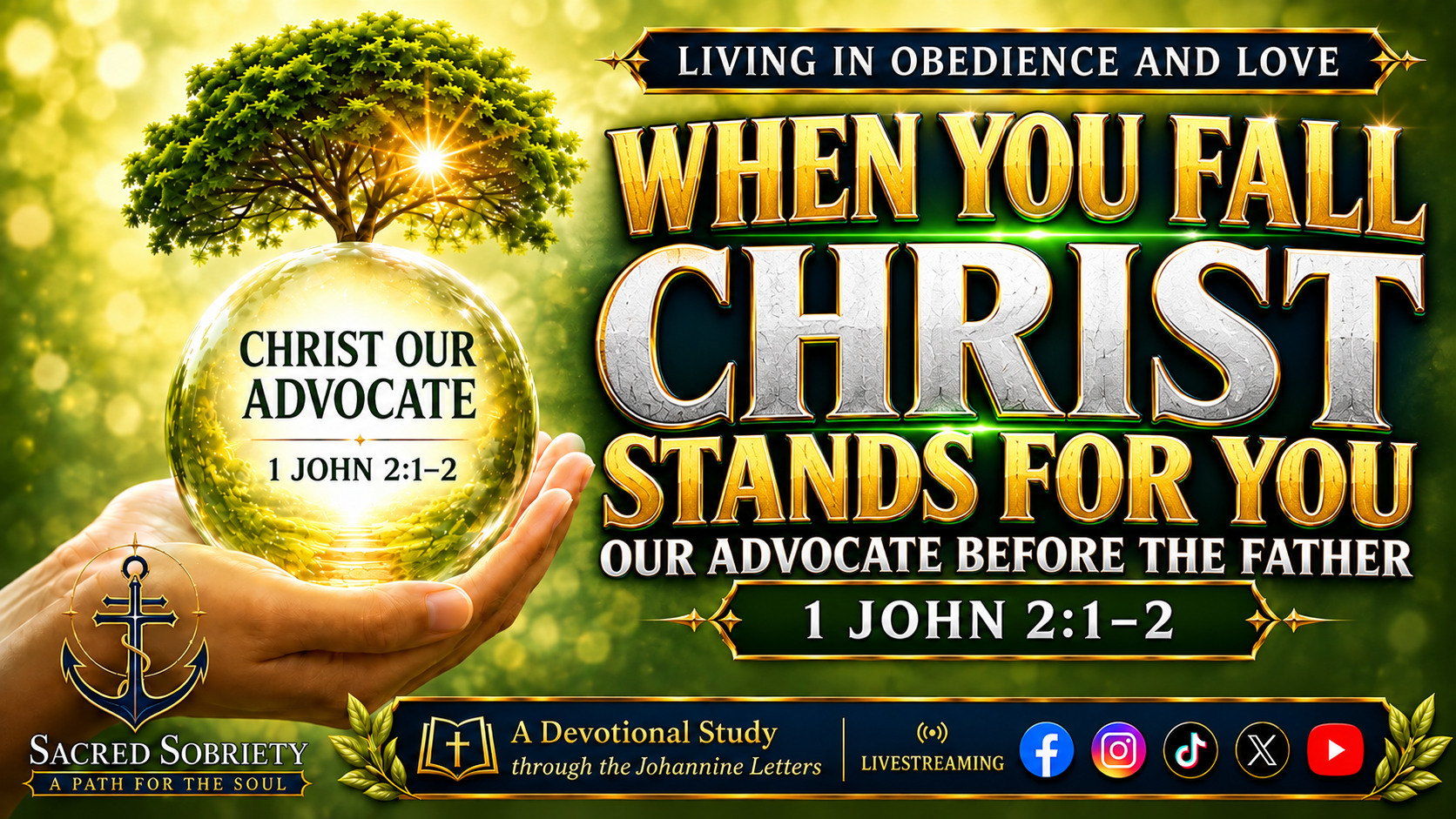 Christ Our Advocate Before the Father | Grace for the Struggle, Strength for the Journey - 1 John 2:1-2